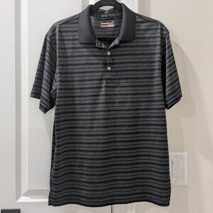 Grand Slam Men's Dri-FIT stripe golf polo-Size M